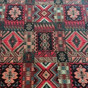 Bob Timberlake Aztec-looking throw